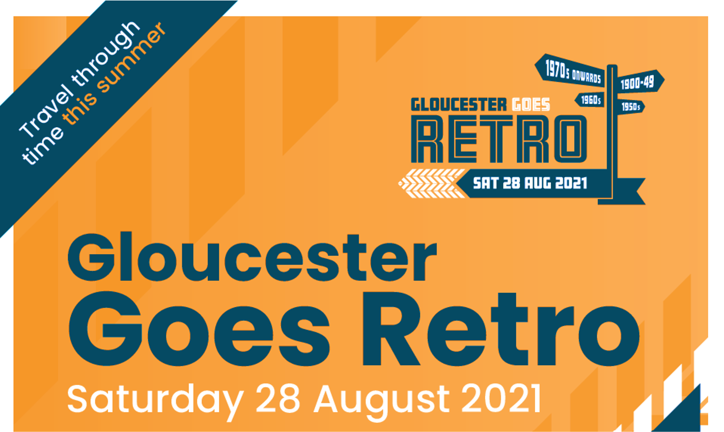 Gloucester Goes Retro Campaign Banner 2021